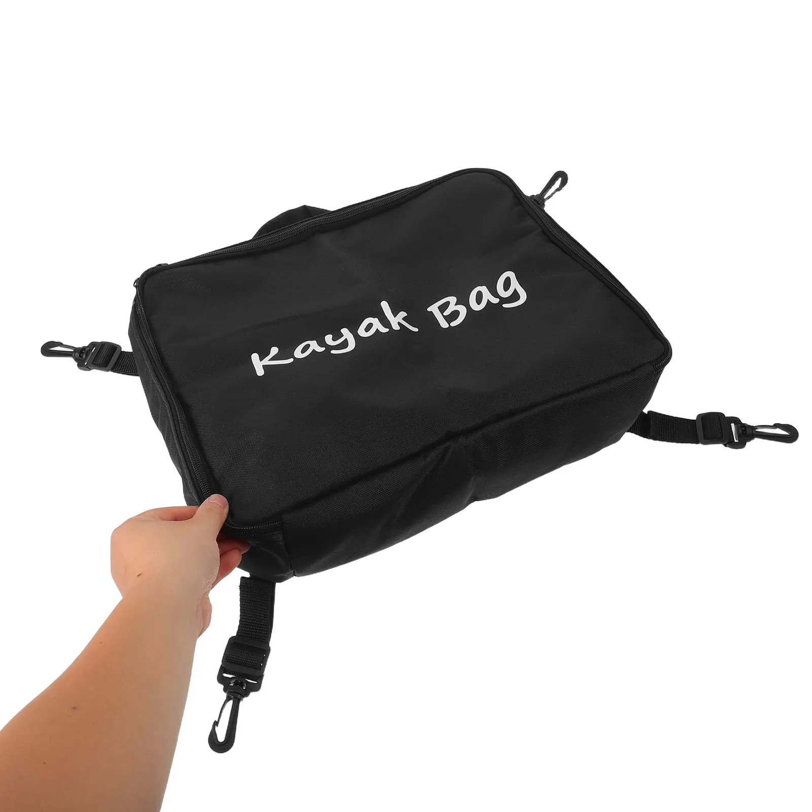 Kayak SUP Cooler Bag Insulated Deck Storage Pouch for Inflatable Paddle Board Water Bottle Black