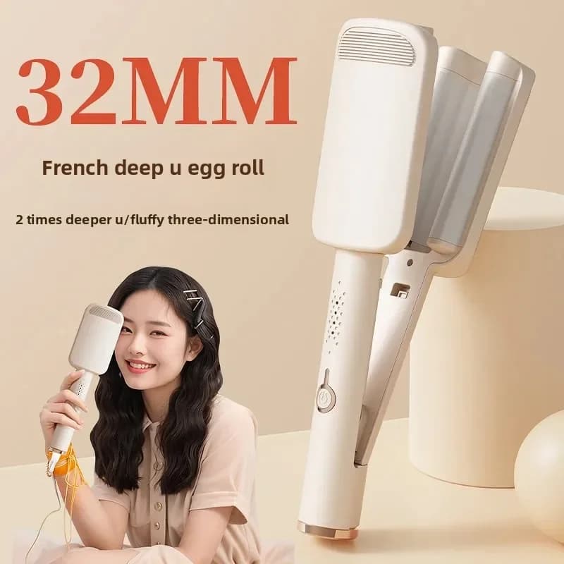 32 mm electric curling tool for curling hair Bigodino for deep wave hair Adjustable temperature Fast heating rack for all hair styles