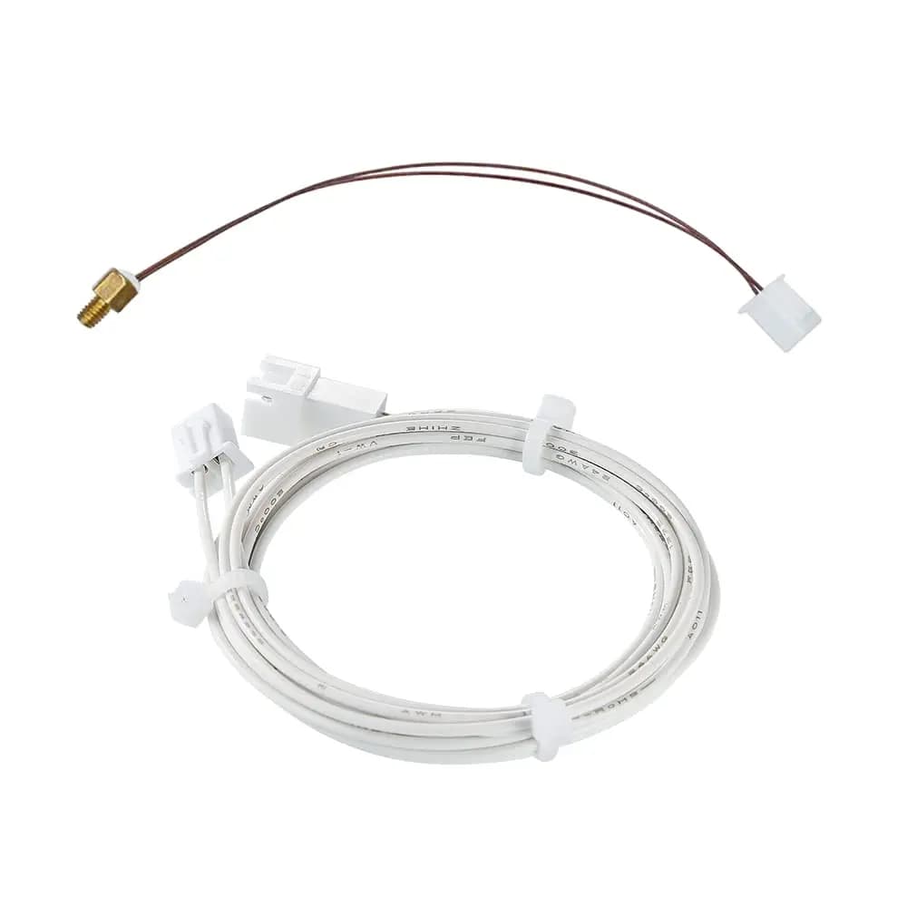Thermal temperature sensor with 100k NTC 3950 M3 pin with 1 meter extended cable for 3D printer Ender 3 V2 Pro CR10 Hotend,