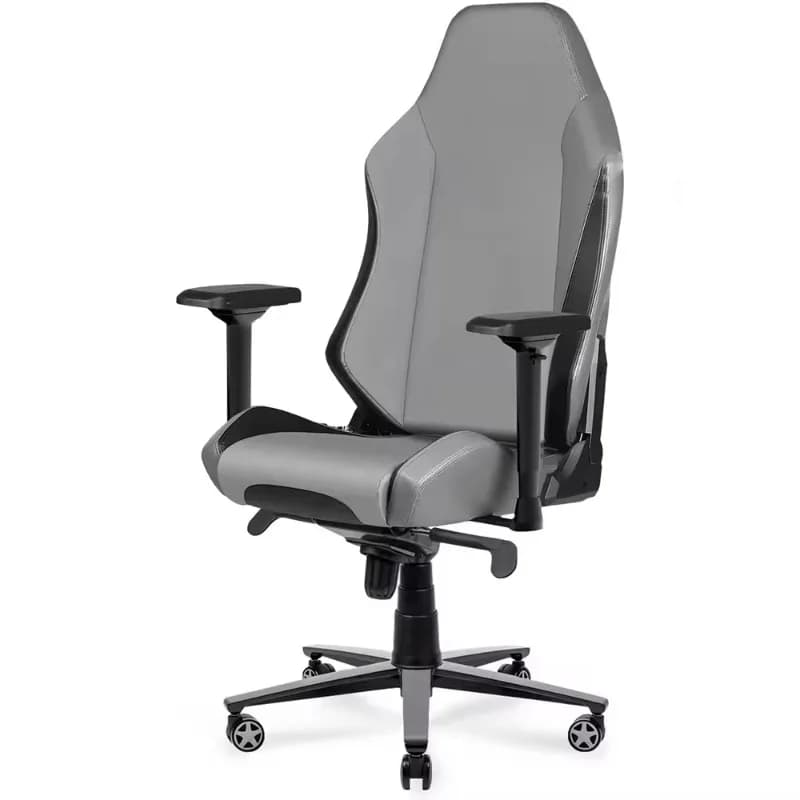 Sedia da Gaming per Computer con Poggiapiedi e Supporto Lombare, Ergonomica per PC e Videogiochi, Regolabile in Altezza per Adulti