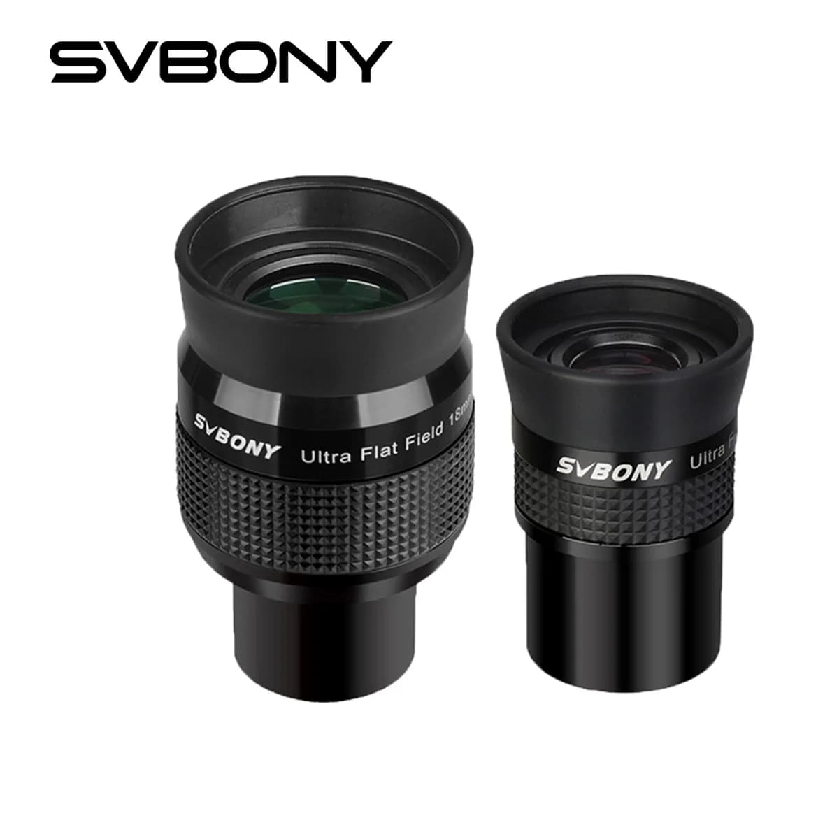 Oculare per telescopio SVBONY 1.25 "UF10mm/18mm oculare Ultra piatto da campo FMC SV190