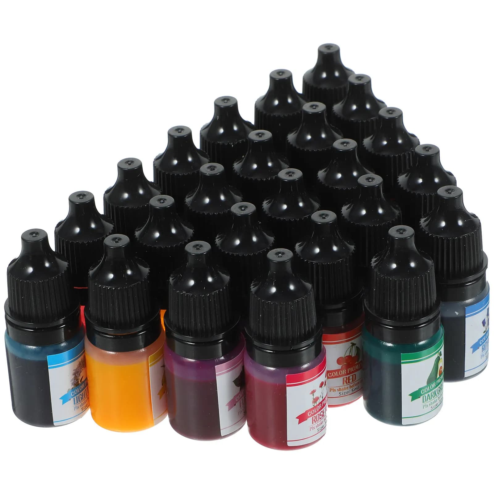 1 Scatola di Coloranti Aromaterapici Fai-da-Te, Materiali Premium Sicuri per Sapone Profumato e Resina Epossidica