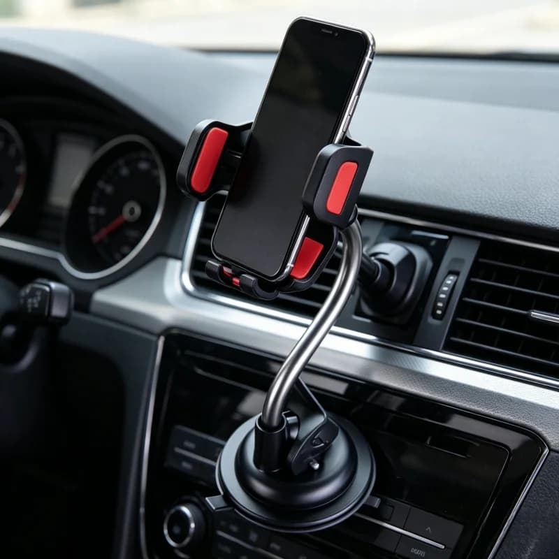 Car Phone Holder Universal 360 Degree Flexible Dashboard Windshield GPS Mount Desk Table Cell Mobile Phone Holder Stand