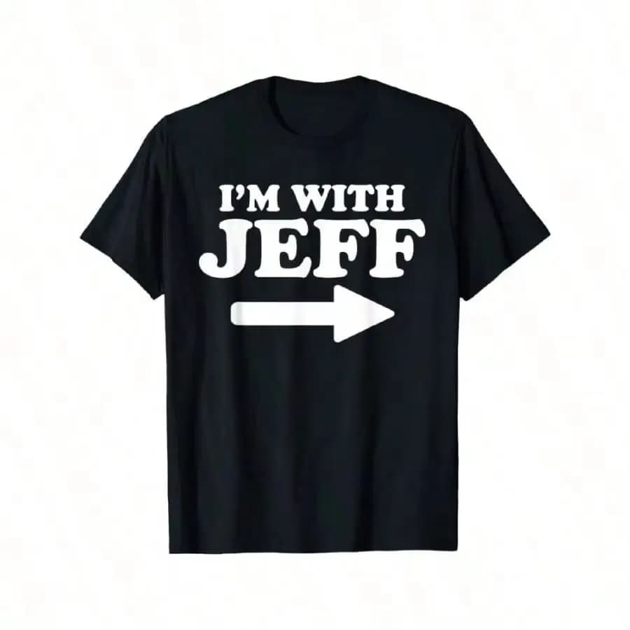T-shirt da uomo in puro cotone con lettere bianche audace e design a freccia destra T-shirt casual O-collo manica corta per uomo e donna