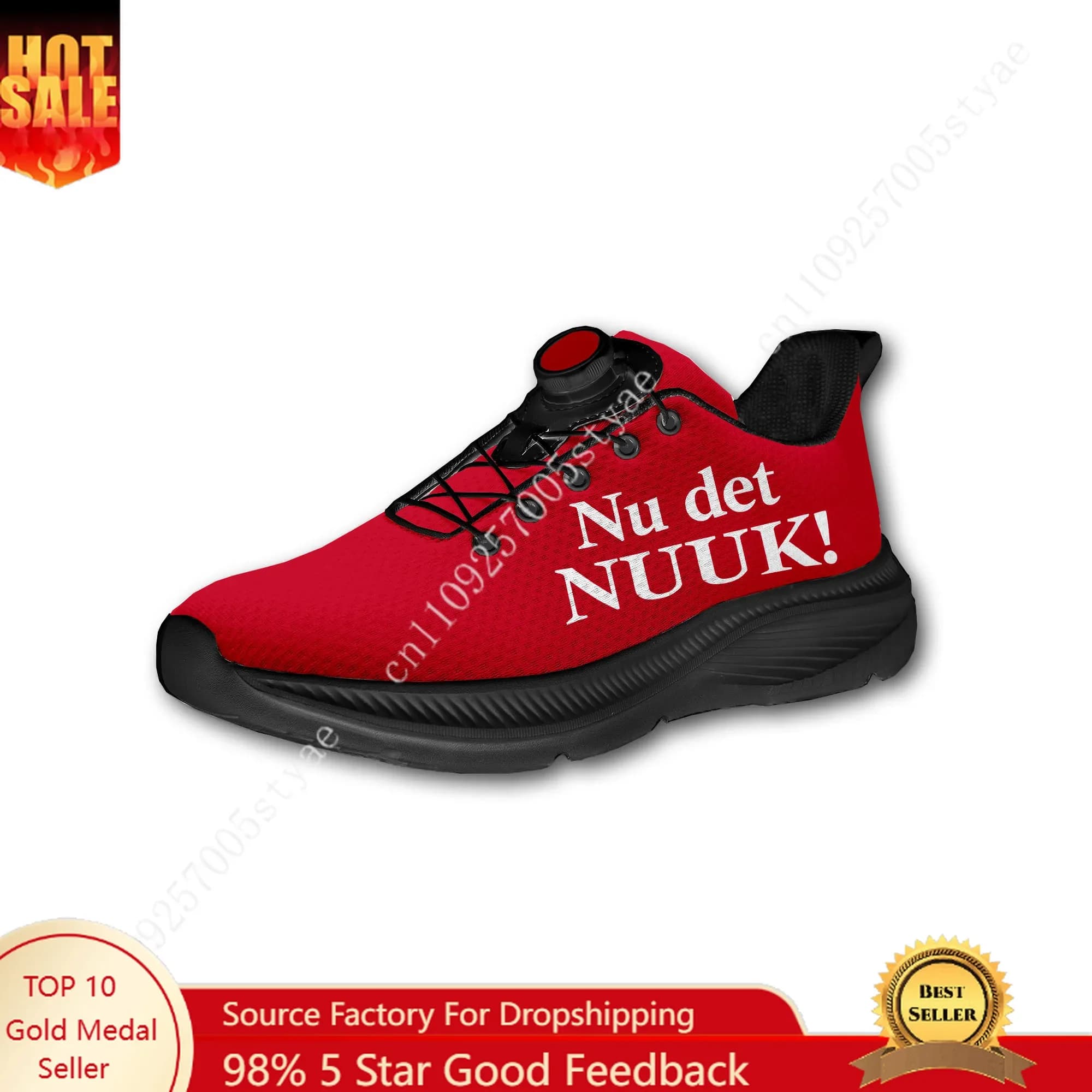 MAKE AMERICA GO AWAY Scarpe da Passeggio Personalizzate Uomo Donna con Bottone Rotante Senza Lacci Design Logo Sneakers Leggere Unisex
