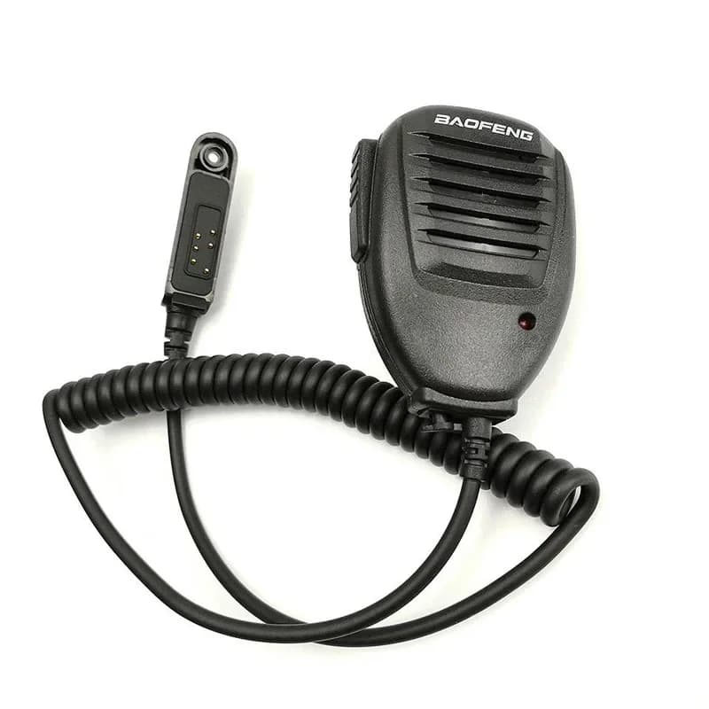 Microfono altoparlante PTT da spalla impermeabile originale Baofeng UV-9R Plus/Pro per walkie-talkie UV-9R UV-XR BF-9700 UV-S22 Pro