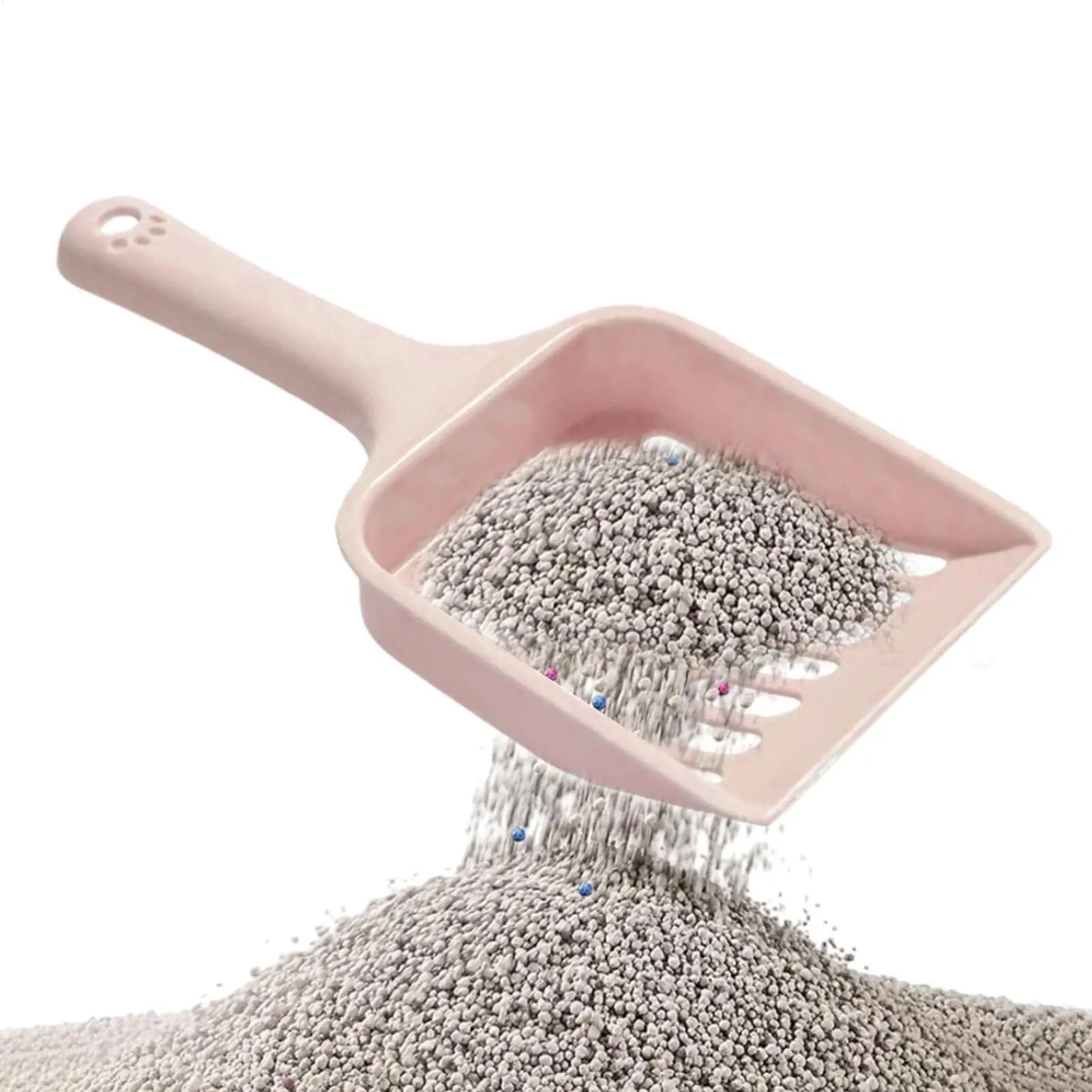 Litter Scoop Ergonomic Poop Lifter Shovel Poop Scooper Cat Litter With Long Handle For Home Bathroom Balcony Hallway Apartment