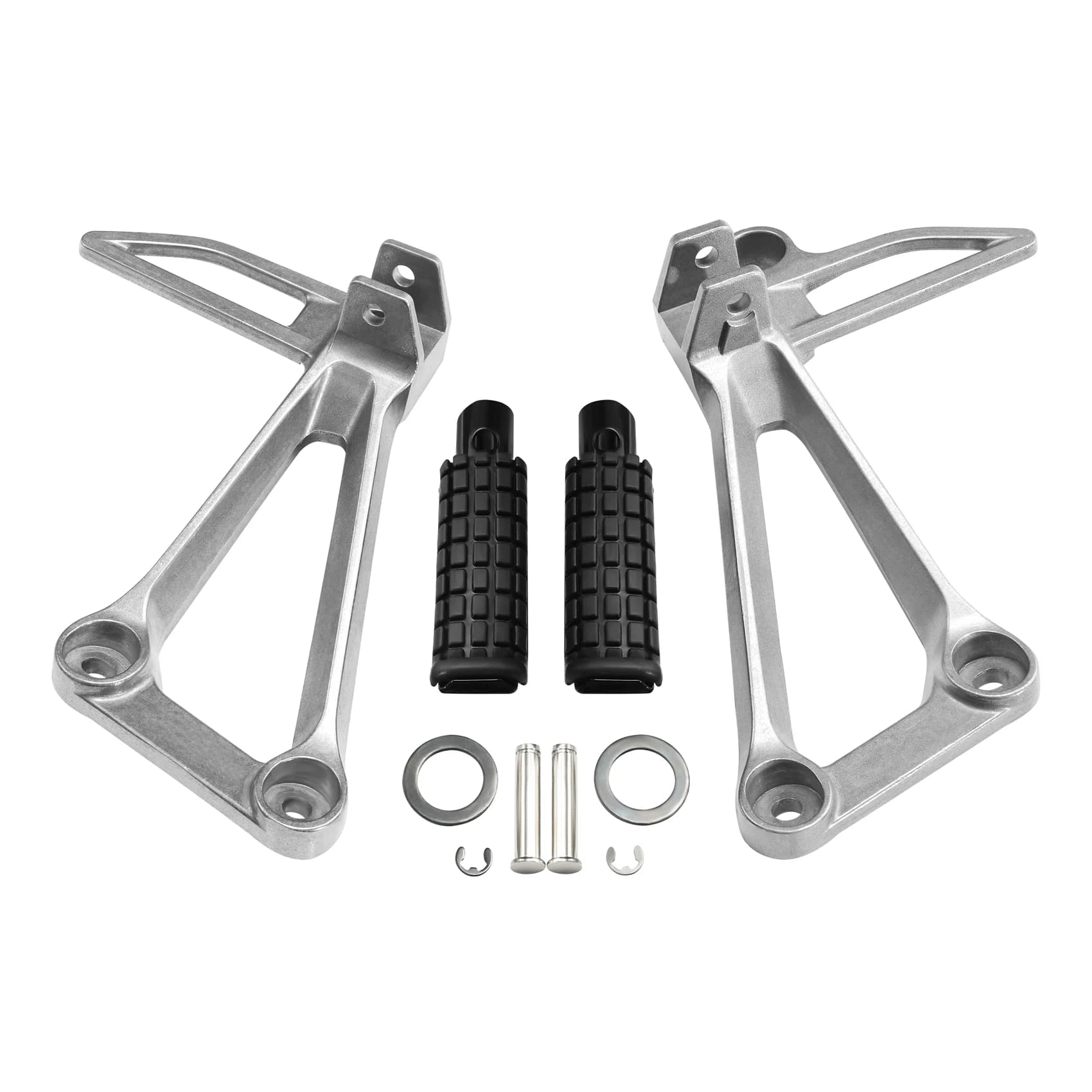 Set di staffe per pedane passeggero per moto Honda CB400X CB500X 2019-2024