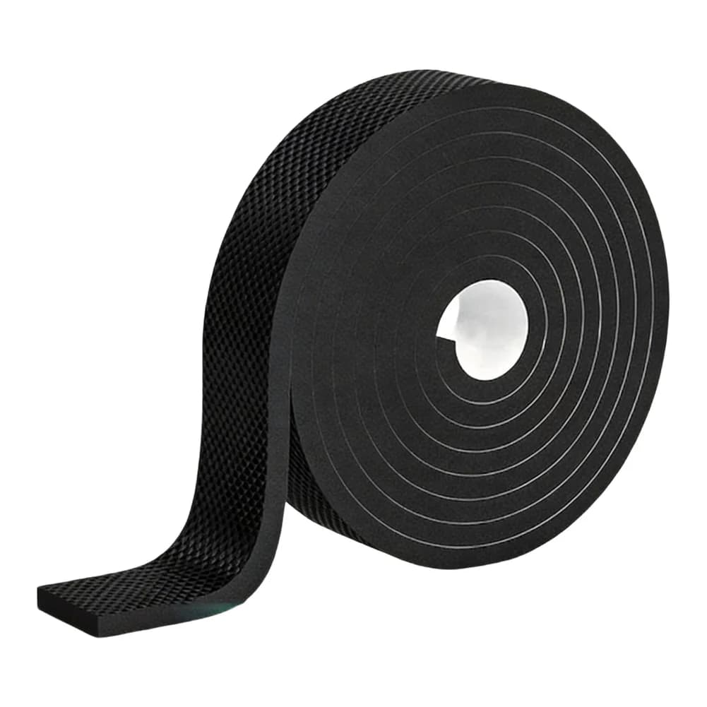 EVA Anti-Slip For Furniture Mat 6mm Thick 4cm Wide 2m/4m/6m Black Self-Adhesive Rubber Floor Protector for Chair Legs
