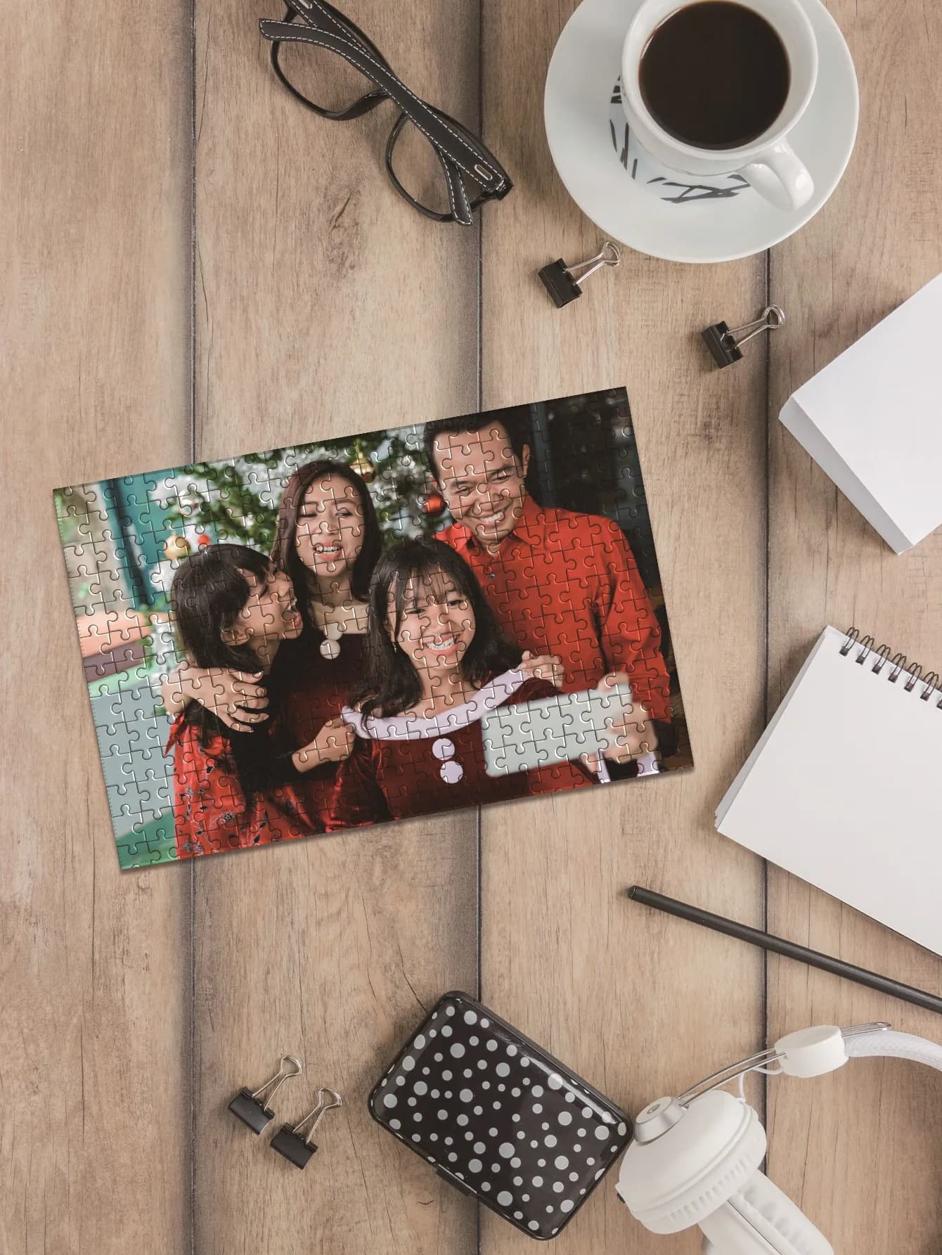 35/150/300/500/1000pcs Custom Picture DIY Personalised Photo Puzzles Family Gift Kids Birthday gift