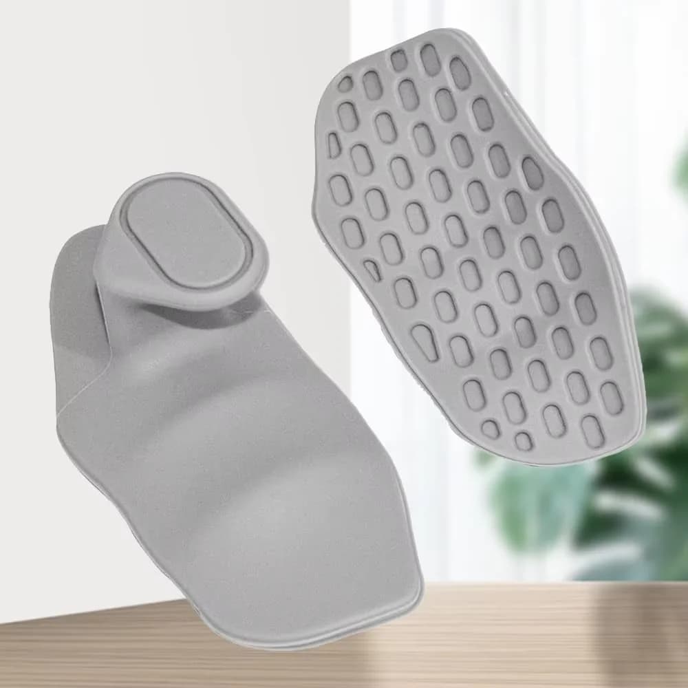 2Pcs Anti-Slip Weight Lifting Grips Rubber Hand Protector Workout Gloves for Gym Training Fitness Exercise