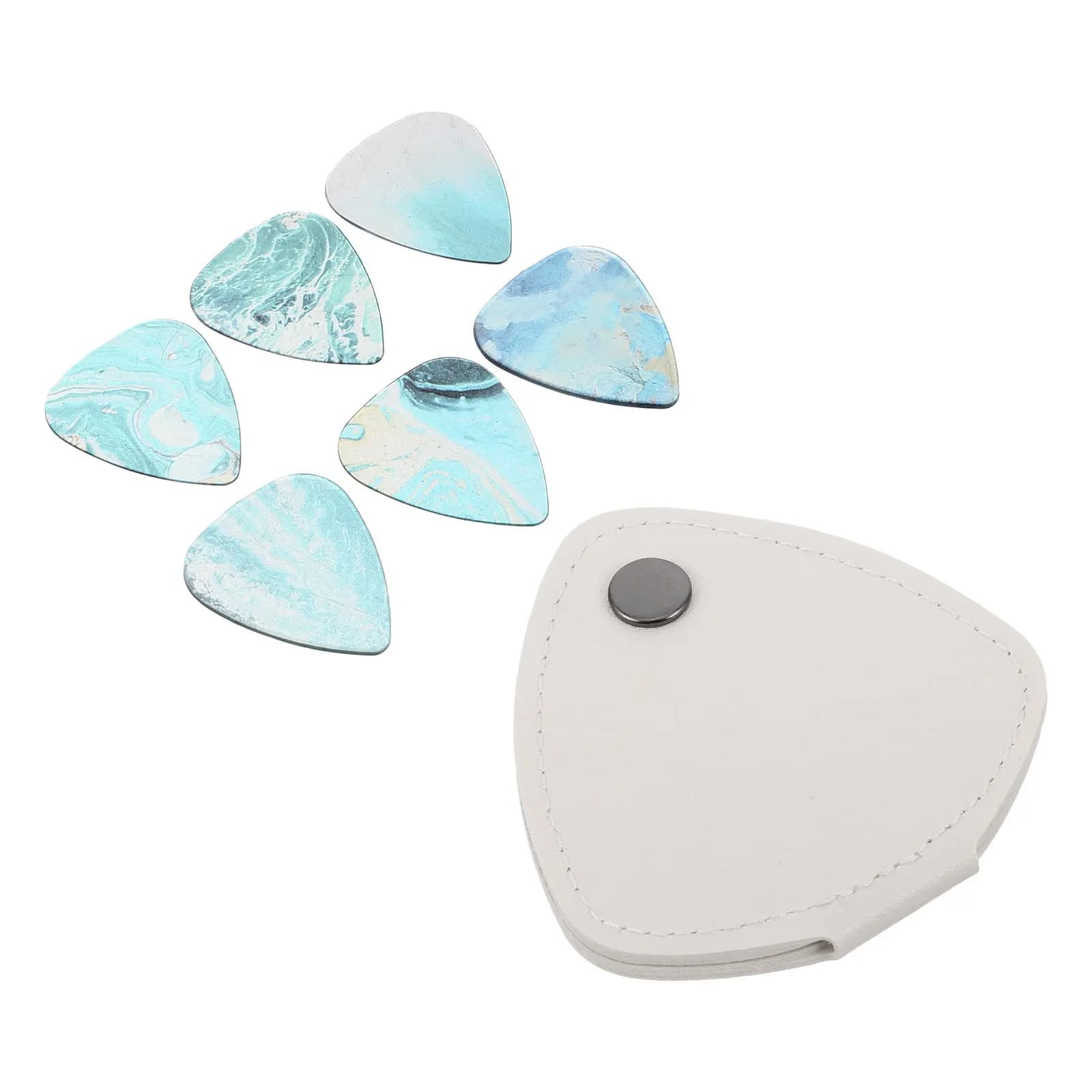 Finger Guitar Bass Picks Ukulele Acoustic Electric Halloween Christmas Electric Guitar Picks Set Guitar Pick Holders 1SET
