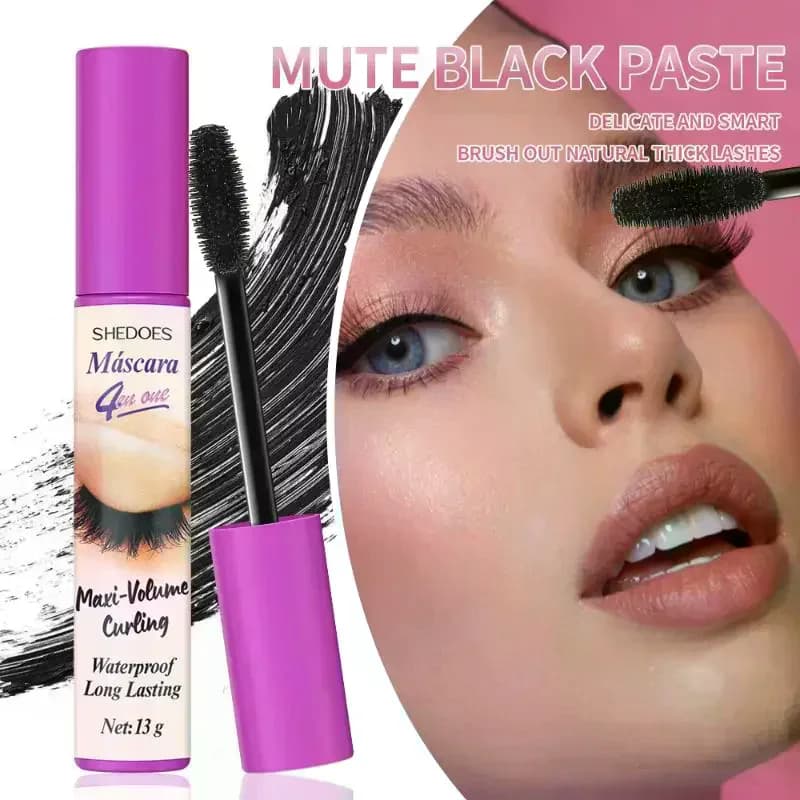 Waterproof Mascara Eyelashes Lengthening Long Lasting Silky Lash Black Eyelashes Extension Make Up Beauty Eye Cosmetic 10ML