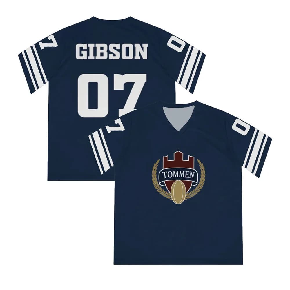 Serie di libri Boys of Tommen Jersey Biggs 10 KAVANAGH13 GIBSON07 FEELY12 T-shirt estiva da uomo e da donna, magliette larghe a maniche corte