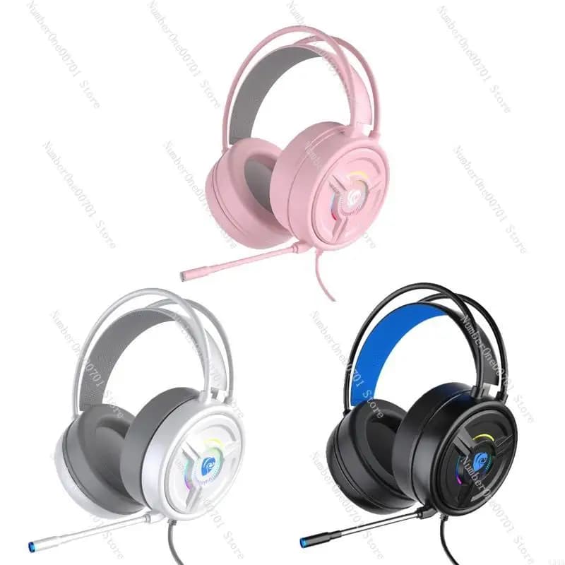 Play stereo headphones with surround sound 634A Headphones with noise cancellation with microphone