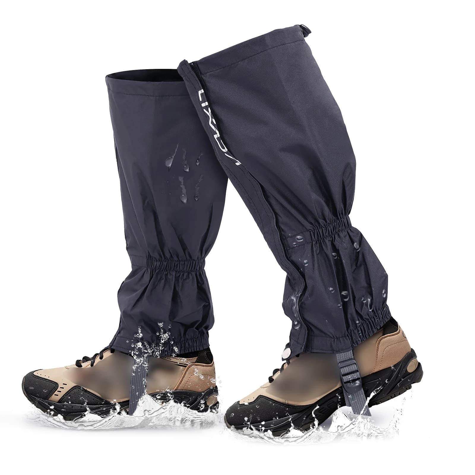 Ghette Lixada Sci all'aperto Campeggio Escursionismo Arrampicata Legging da neve impermeabile Antivento Teekking Desert Stivali da neve Copriscarpe
