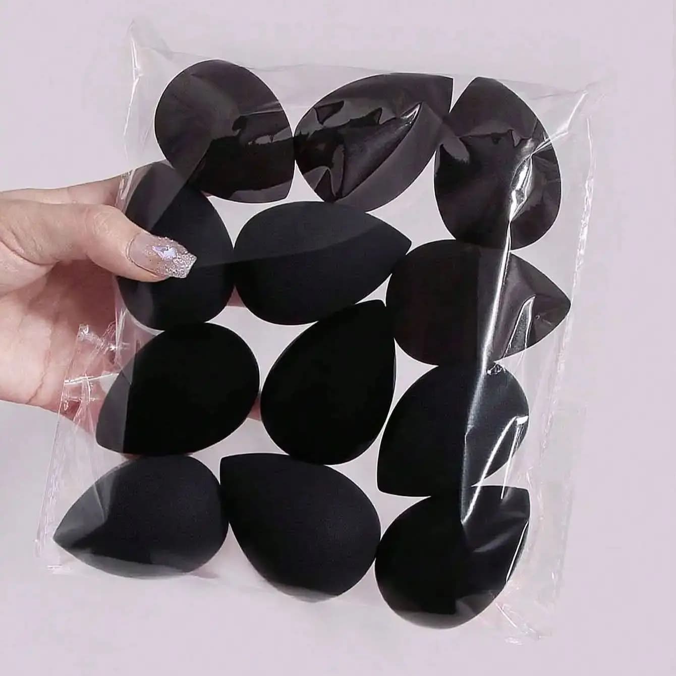 Set of 12-piece makeup tools Ultra soft beauty sponges, beauty sponges. specially designed for foundation and concealer.