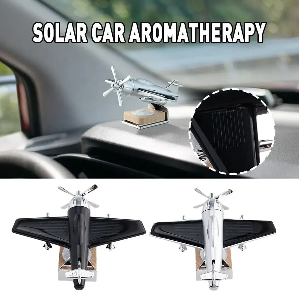Aromaterapia per auto Elicottero solare Deodorante per ambienti Profumo Ornamenti Auto Mini Interni Forniture Accessori Decorazione Nave