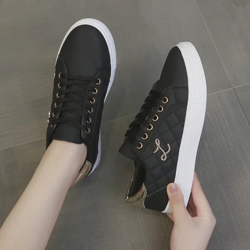 Sneakers da donna Moda Scarpe basse traspiranti Donna Suola morbida Scarpe vulcanizzate da passeggio Sneaker casual da donna Zapatos De Mujer