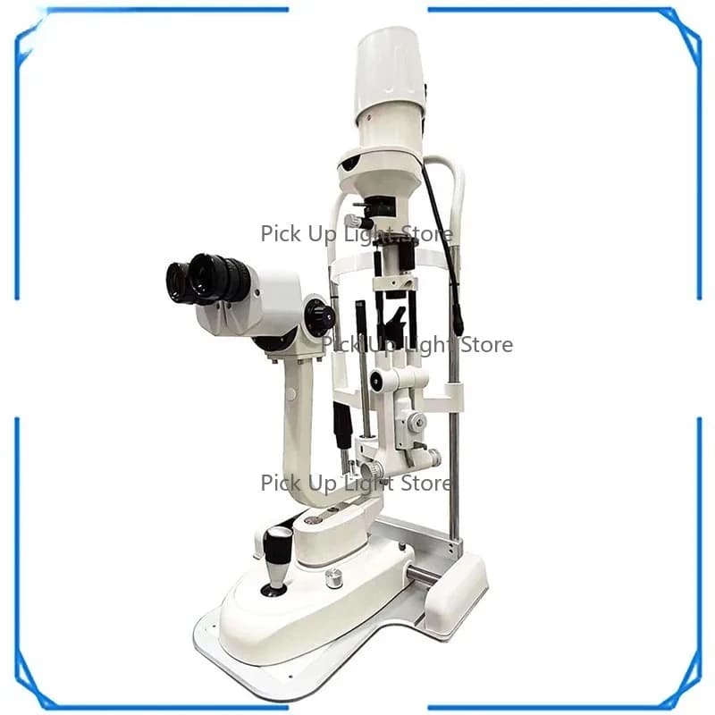 Microscopio a fessura Galileo con ingrandimenti a 3 e 5 livelli per esame oculistico, strumento oftalmico