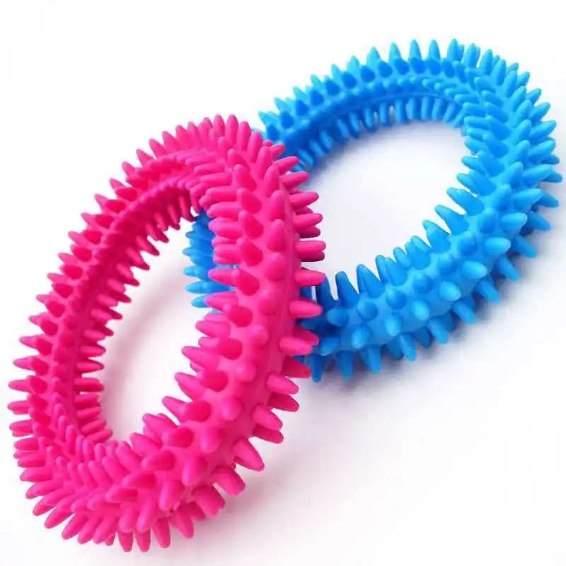 Bracciale sensoriale appuntito Gomma morbida strutturata Antistress Agitarsi Giocattoli per bambini Ragazzi Ragazze Premi Stocking Stuffers Bomboniere