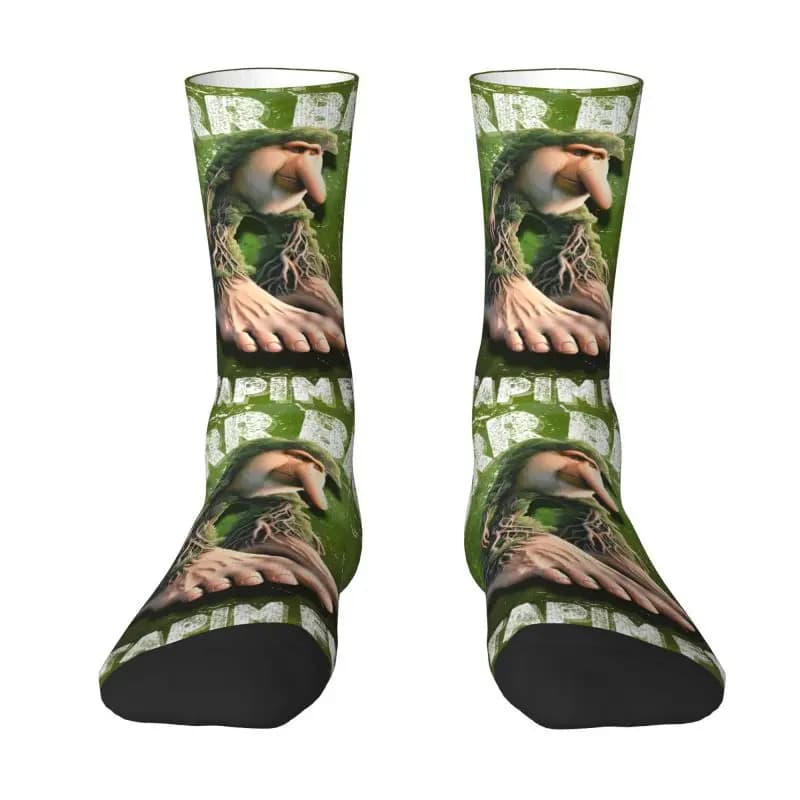 Calzini da uomo personalizzati Italian Brainrot Calzini unisex divertenti con animali Cartoon Primavera Estate Autunno Inverno