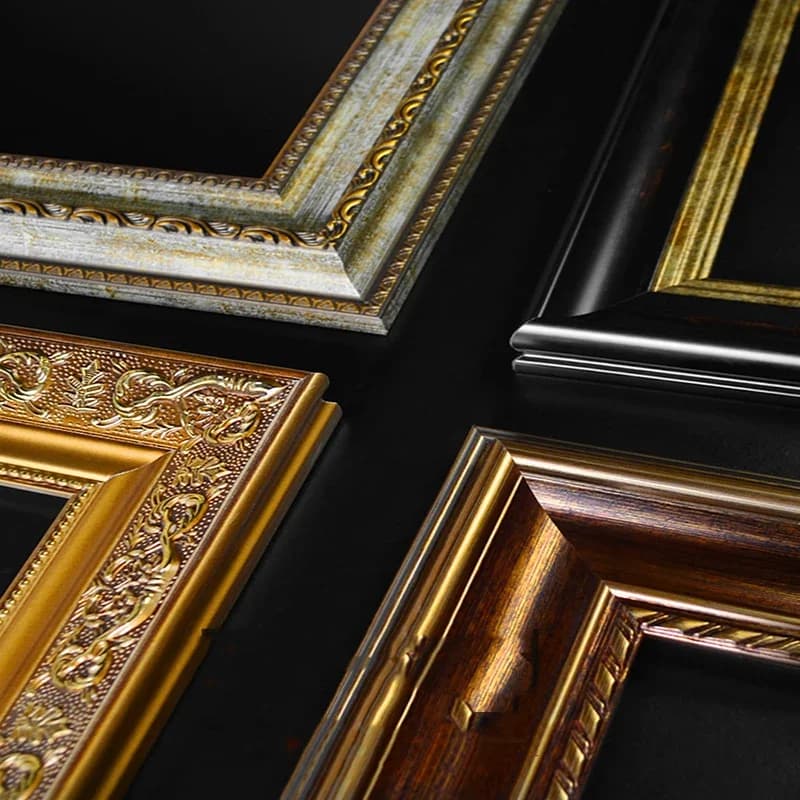Cornice da ricamo di lusso da parete, grande negozio, scatola d'ombra, album di amici, cornice per foto, cornice per foto, cornice per appendiabiti, decorazioni per la casa