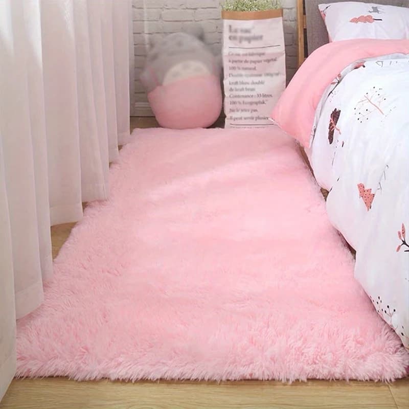Tappeto Minimalista Monocolore VIKAMA: Confortevole, Antiscivolo, per Soggiorno, Divano e Camera da Letto, per Arredamento Domestico