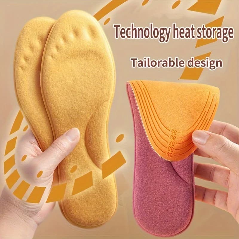 Unisex Invernal Overheating Solettes Antifreddo, Solette Spesse di Memory Foam per Scarpe Sportive Uomo Donna, Accessori per Calzature