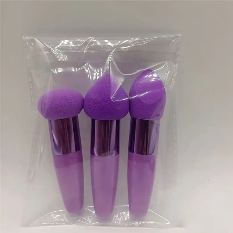 [N84R] 12 Pack Mushroom Head Makeup Foundation Sponge Blending Puff Beauty Set Makeup Tools