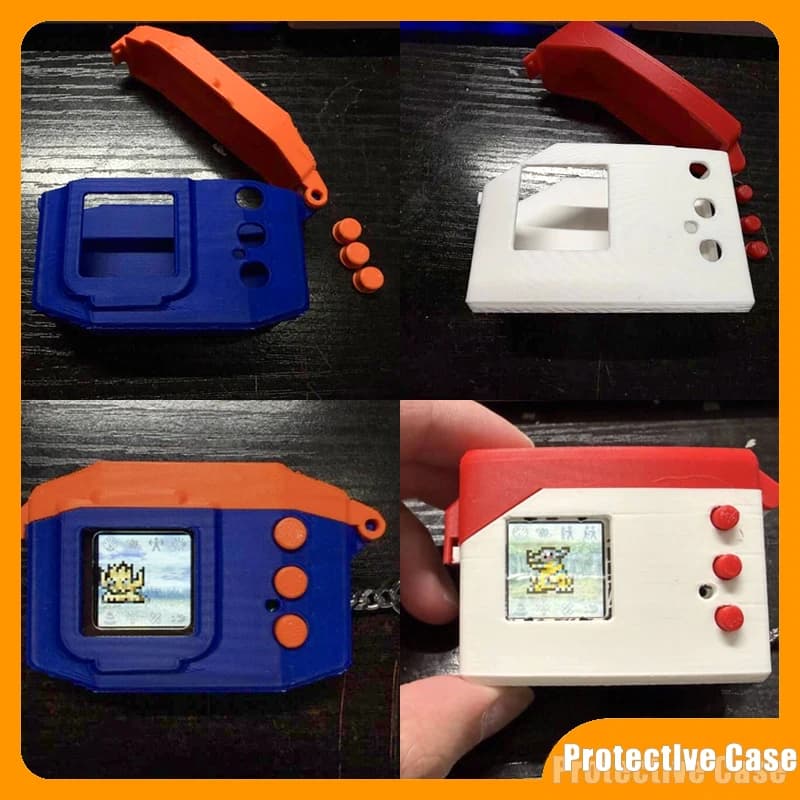Disponibile: Set da Collezione Digimon Serie Pendulum, Modelli con Schermo a Colori, Super Dragon Tyrannosaurus Machine, Solo Custodia Protettiva, Nuovo