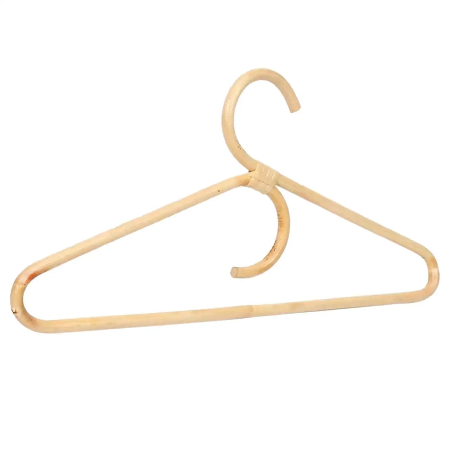 Appendiabiti in Rattan per Vestiti di Bambini, Adulti, Asciugamani, Abiti, Camicie, Outfit, Vestiti per Bambole, per Decorazione e Lavanderia