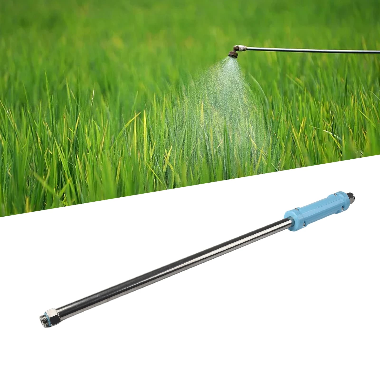 Spruzzatore agricolo asta di spruzzo ad alta pressione asta di spruzzatura tubo esteso da 50CM per raccordi per irrigazione da giardino con interfaccia filettata 14x1.5
