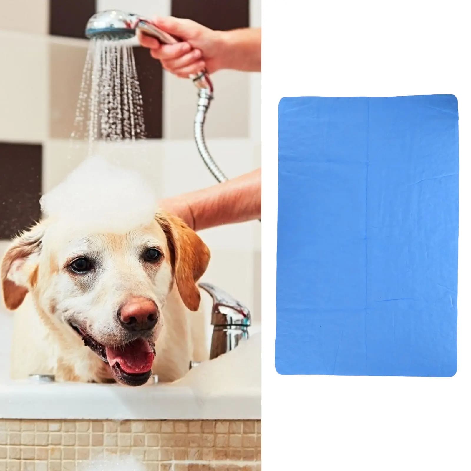 Grande Asciugamano Premium per Animali Domestici, Ultra Assorbente e ad Asciugatura Rapida in Microfibra per Cani, Gatti e Cuccioli, Ideale per Toelettatura, Viaggi e Gabbie