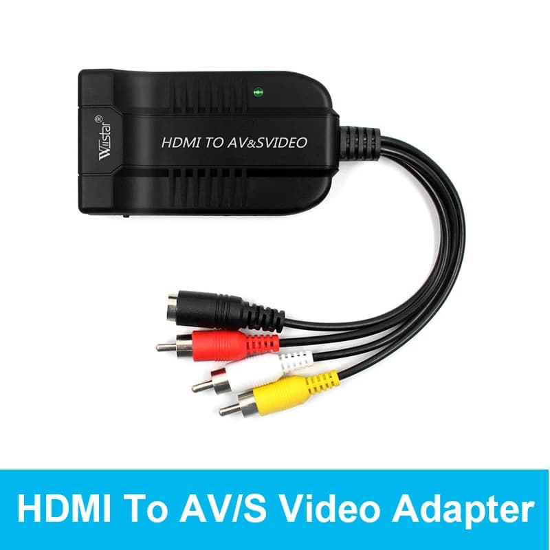 IMPROVING VX8812 Video adapter from HDMI to AV/S 1080p S-Video, video converter hdmi2av+s CVBS, hdmi-co to av&svido rca