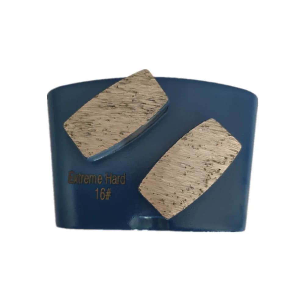 Tamponi abrasivi diamantati per legame metallico da 9 pezzi con due segmenti a tamburo per strumenti per smerigliatrice per pavimenti in cemento EZ Change