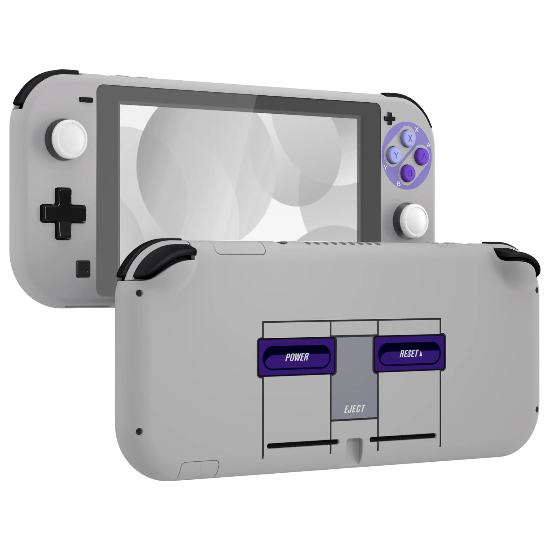 Guscio di ricambio eXtremeRate per Nintendo Switch Lite - Classic SNES Style