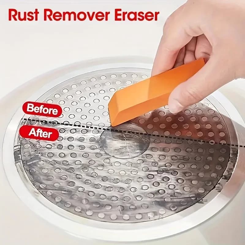 2 Gomme Magiche per Pulizia, Strumenti di Pulizia Non Elettrici, Rimuovi-Macchie per Bagno, Vetro e Pentole da Cucina