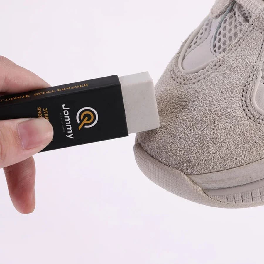 Spazzola per Scarpe, Gomma Detergente per Ciabatte, Kit Portatile per la Pulizia delle Scarpe, Lucidante Impermeabile per Sneakers Bianche in Pelle e Camoscio