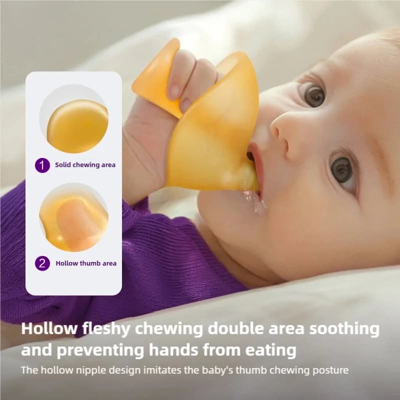 PHILIPS AVENT 1 Pz BPA Libero Del Silicone Anti Goccia Polso Mano Massaggiagengive Cura Dei Denti Gengive Anti-mangiare Bambino Massaggiagengive Accessori Per Bambini