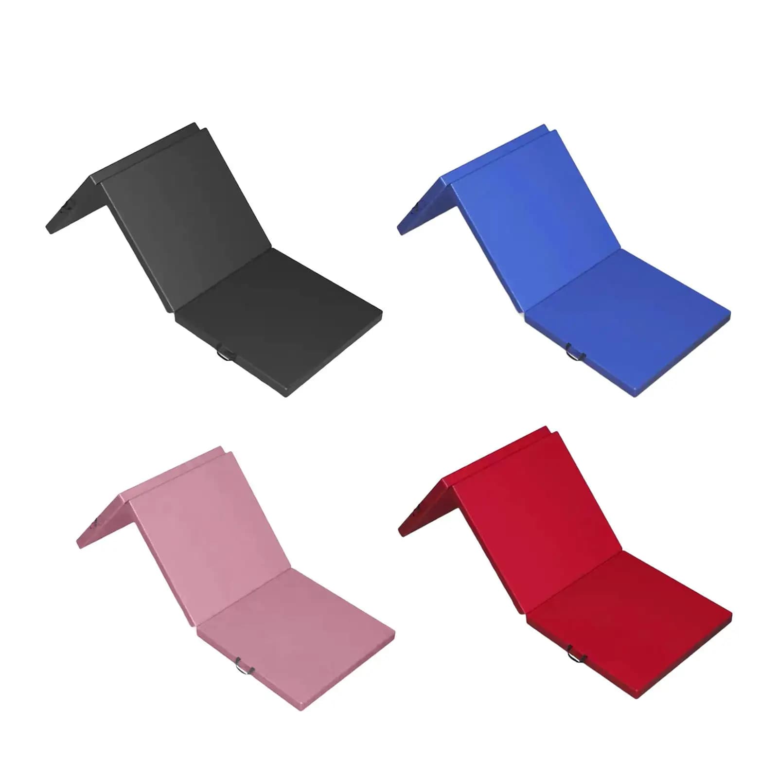 Folding Exercise Mat Yoga Mat Lightweight Pilates Mat for Home Gym Easy to Carry for Gymnastics Pilates Balance Stretching Fitness