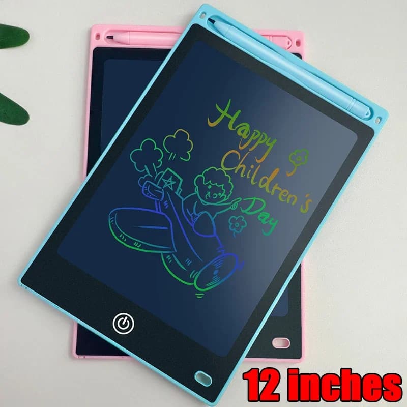 Tavoletta LCD da 10/12 Pollici per Disegno, Lavagna per Bambini, Giocattolo per Graffiti e Schizzi, Lavagna Magica per Scrittura a Mano, Regalo per Bambini