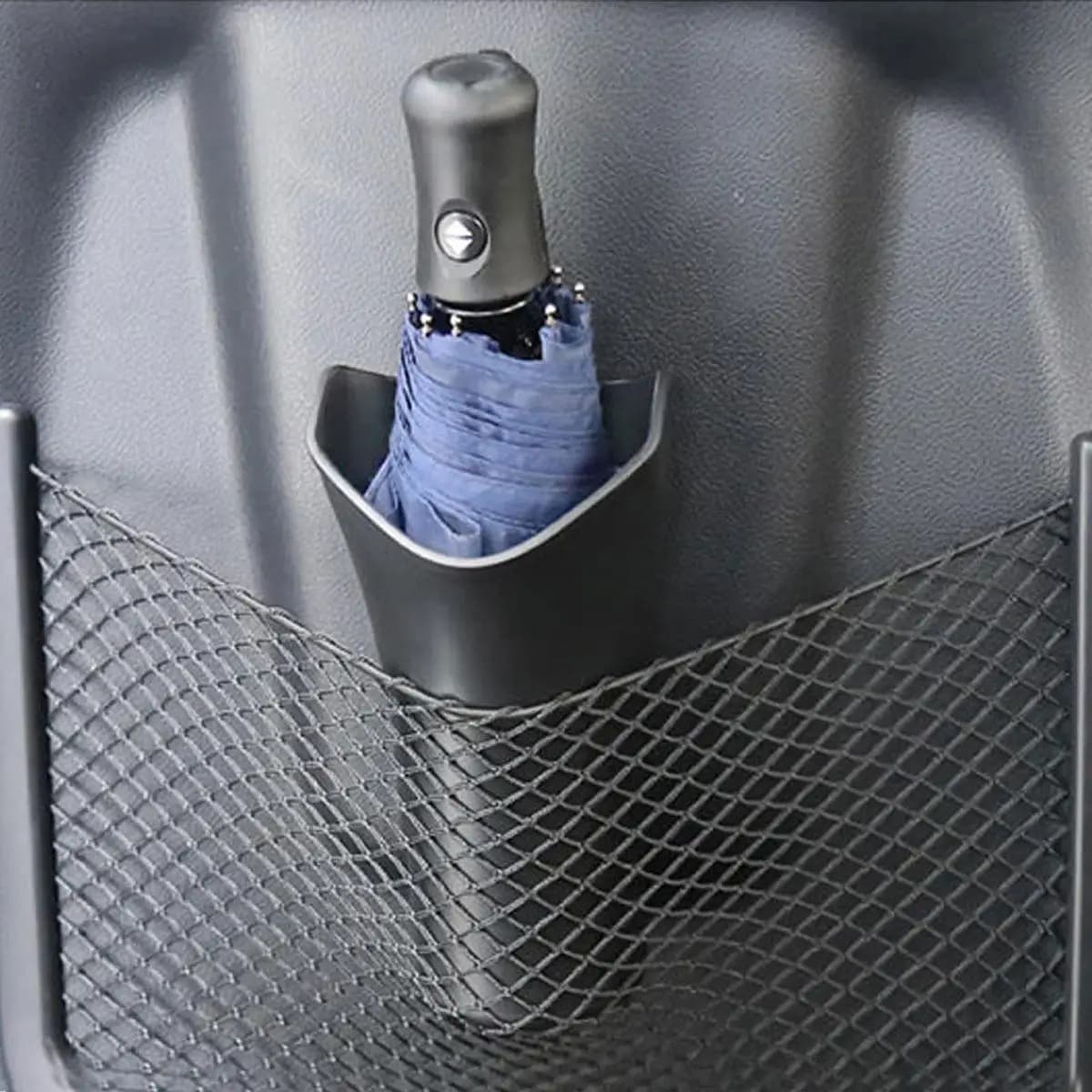 2Pcs Car Umbrella Storage Bucket High Quality ABS Mini Trash Bin Multifunctional Car Seat Back Organizer Umbrella Stand