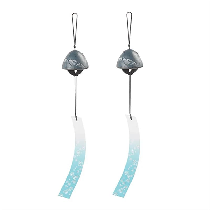 AEE4-Japanese Wind Chime Southern Cast Iron Rock Wind Chime Beautiful Home Charm Chime
