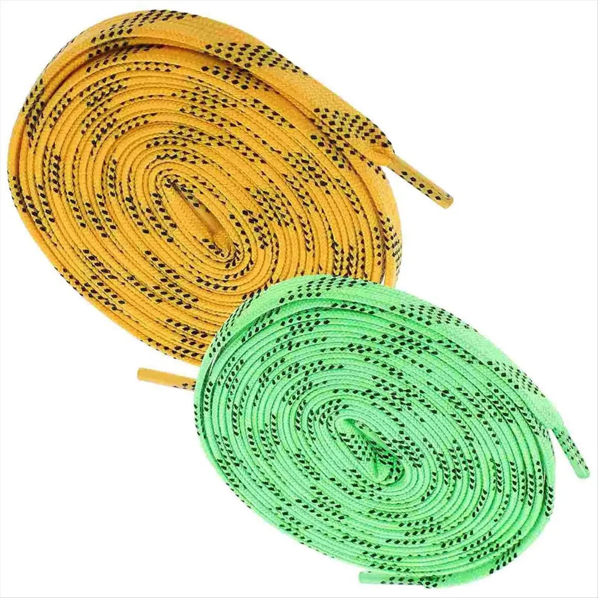 Lacci per Pattini da Hockey, Lacci Larghi per Pattini da Ghiaccio, Accessori per Pattini da Hockey su Ghiaccio, Verde