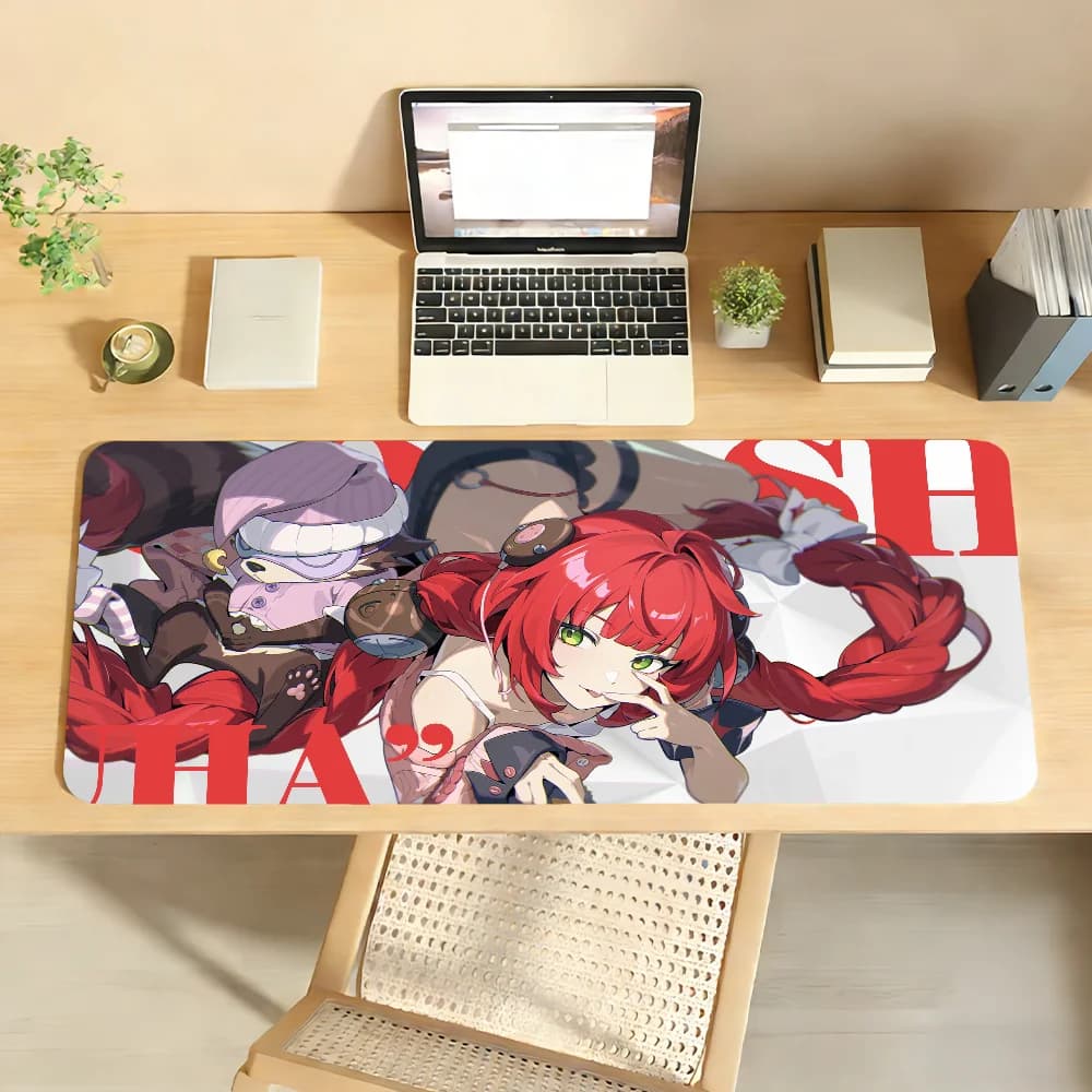 ZZZ Gaming Ukinami Yuzuha Mouse Pad per computer portatile in gomma antiscivolo Mousepad Mousepad per giocatori Decoracion Desk Mat