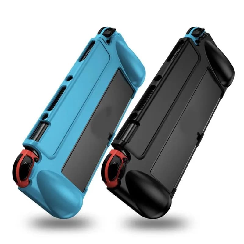 Custodia Protettiva in Silicone per Nintendo Switch OLED - Cover Morbida, Skin Anti-Graffio per Console e Accessorio Regalo