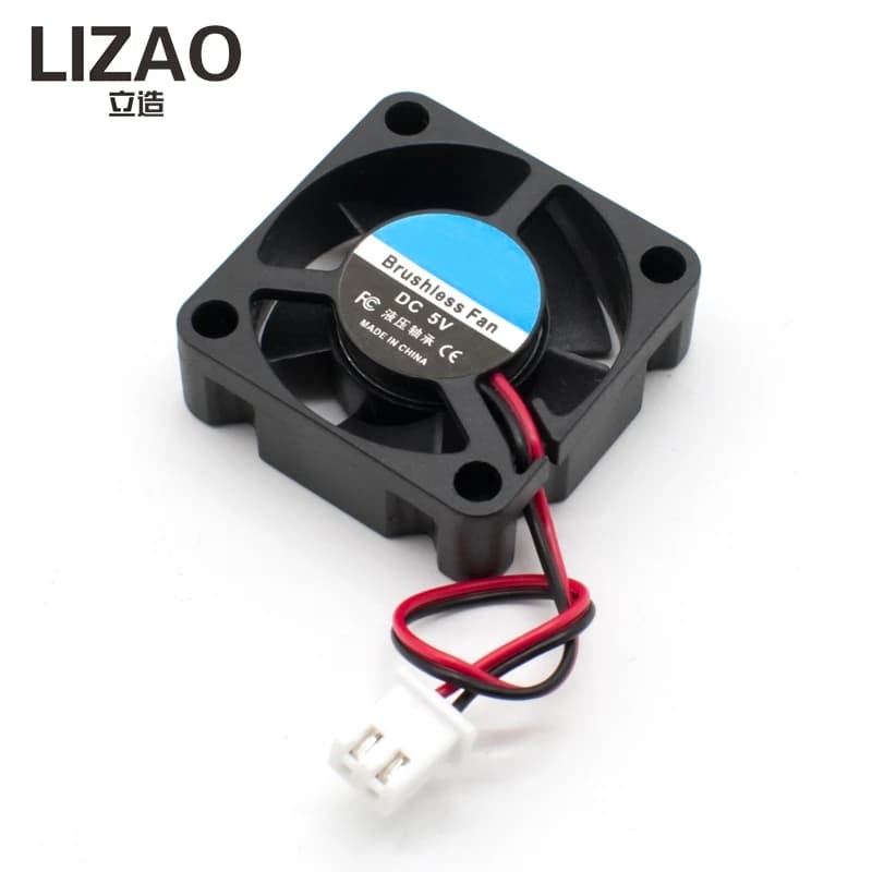 Ventola di Raffreddamento Brushless LIZAO 30mm 5V DC, Connettore a 2 Pin, Mini Ventola Silenziosa per Stampanti 3D, Raspberry Pi e Progetti Elettronici Fai-da-Te