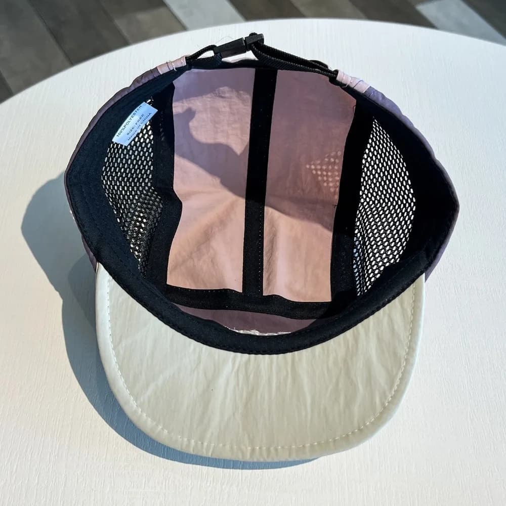 Versatile Embroidered Baseball Cap Five-panel Summer Color Matching Quick-drying Hat Breathable Adjustable Sunshade Hat Unisex
