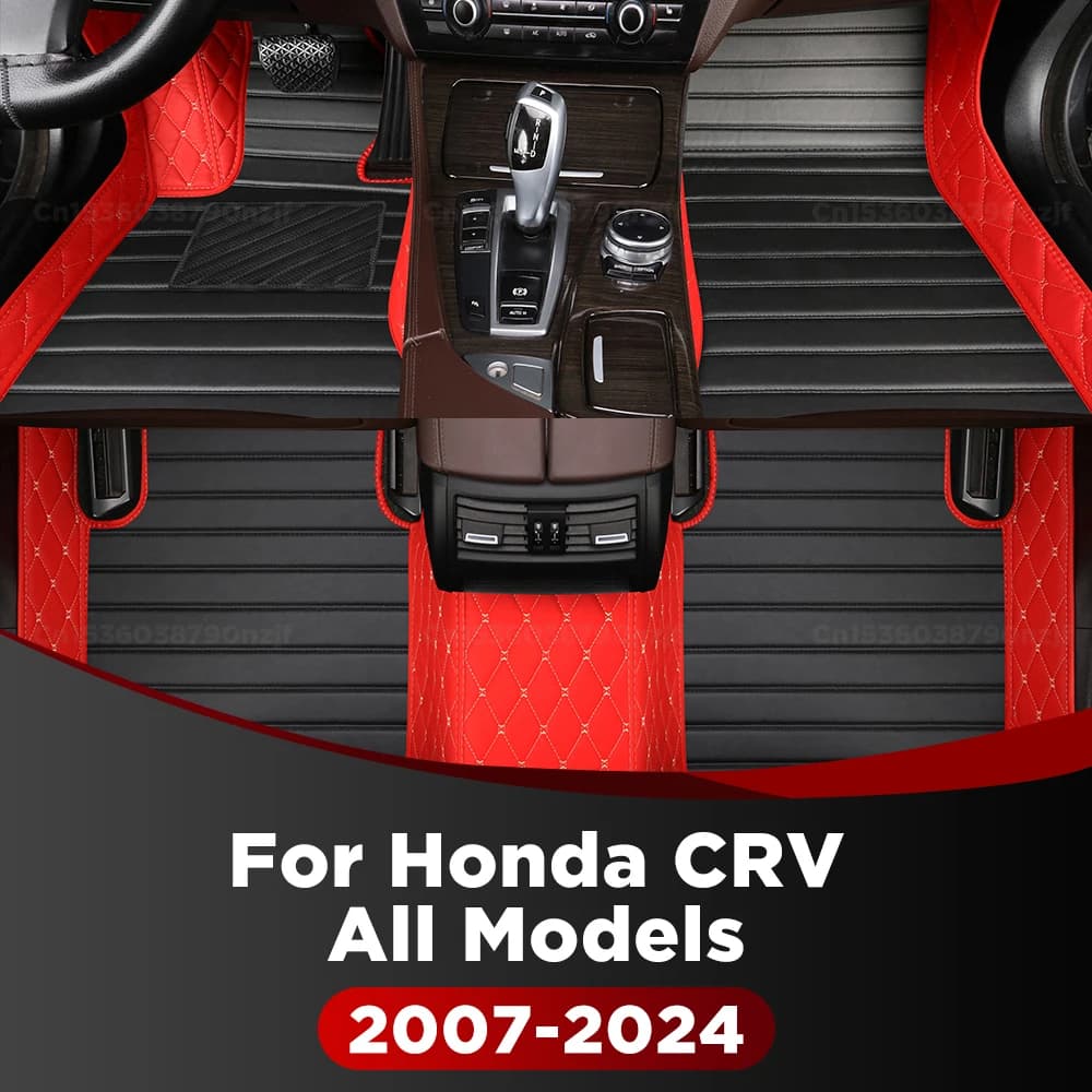 Per Honda CRV Tutti I Modelli 2007-2024 Personalizzato Tappetino Auto Automobile Tappeto Copertura Accessori Interni Protettivi 2023 2022 2021